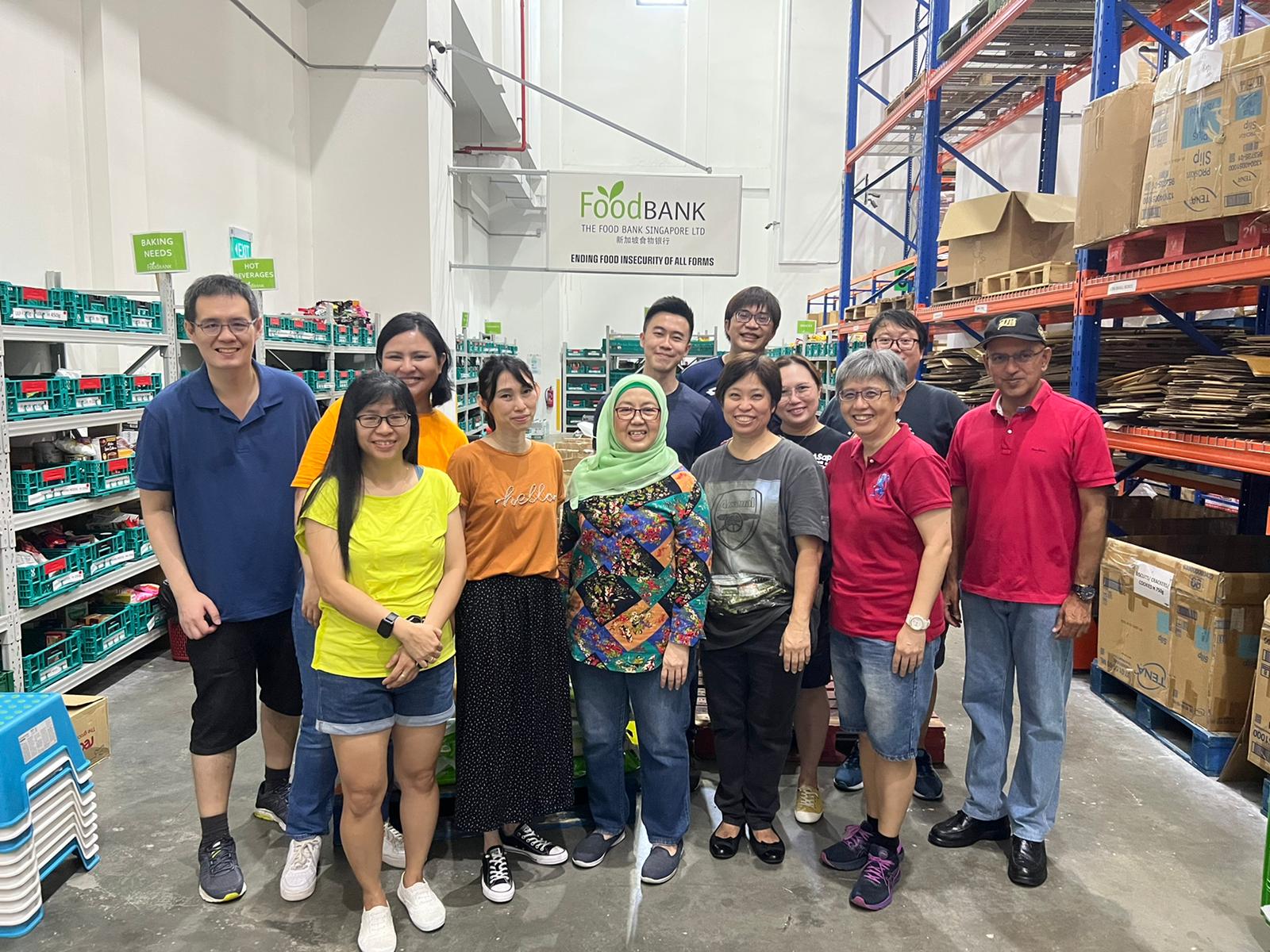 Registrar Office at the Food Bank Singapore