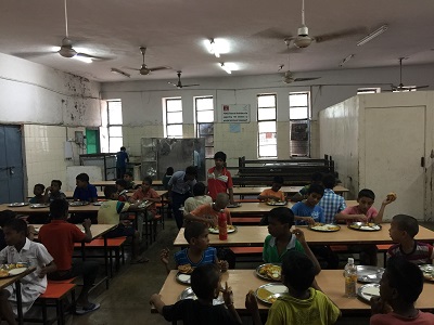 Lunch with Children at Bal Sahyog Children’s Home