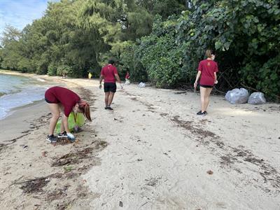 Eventful Clean-up @ East Coast Beach