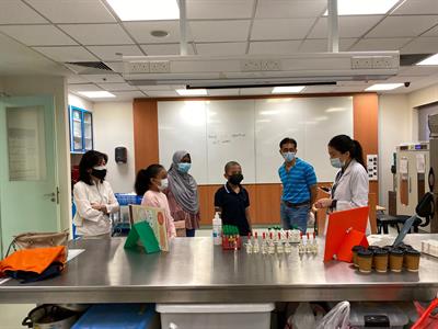 Food Science Lab Tour for Children's Wishing Well