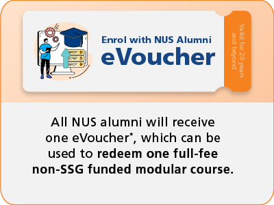 Enrol with NUS Alumni eVoucher