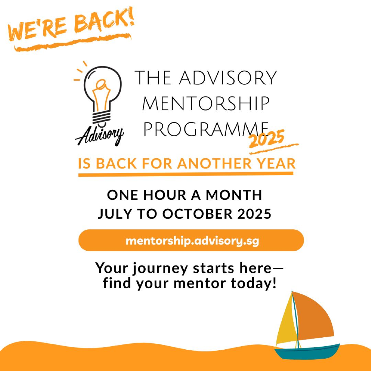 Information Session: Advisory Mentorship Programme 2025 EDM image
