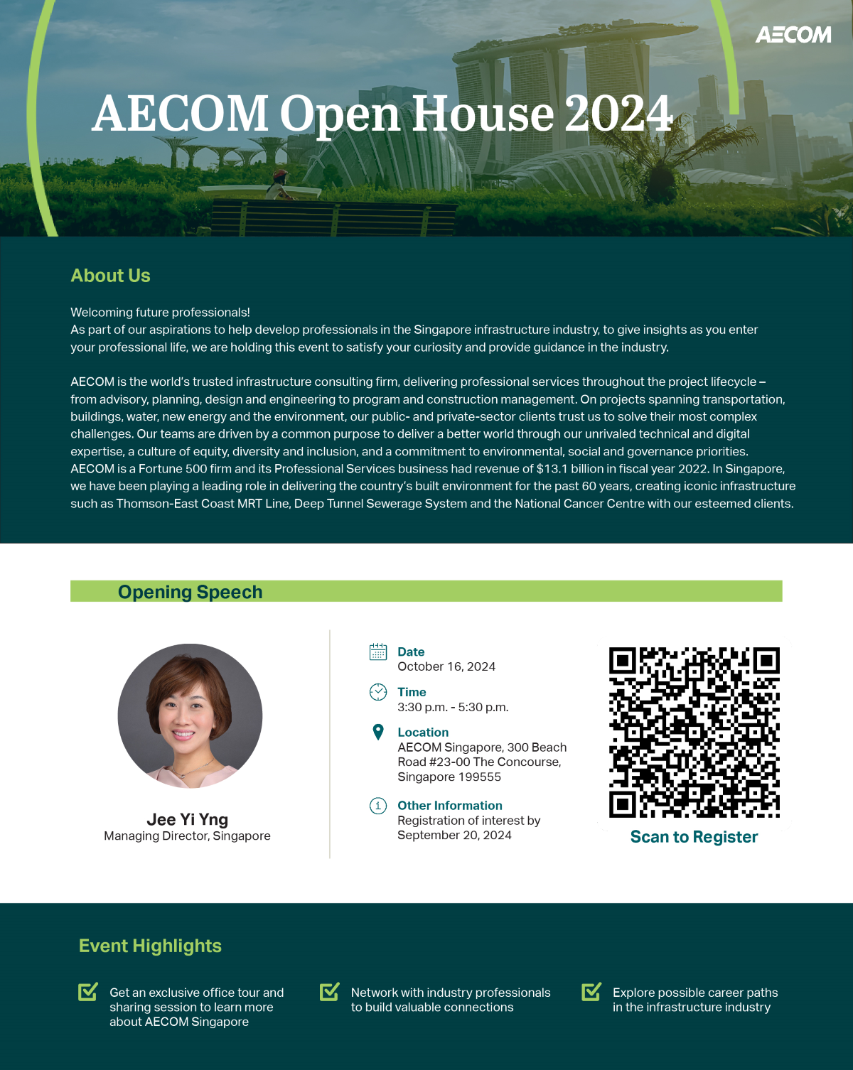 AECOM Open House 2024 EDM image