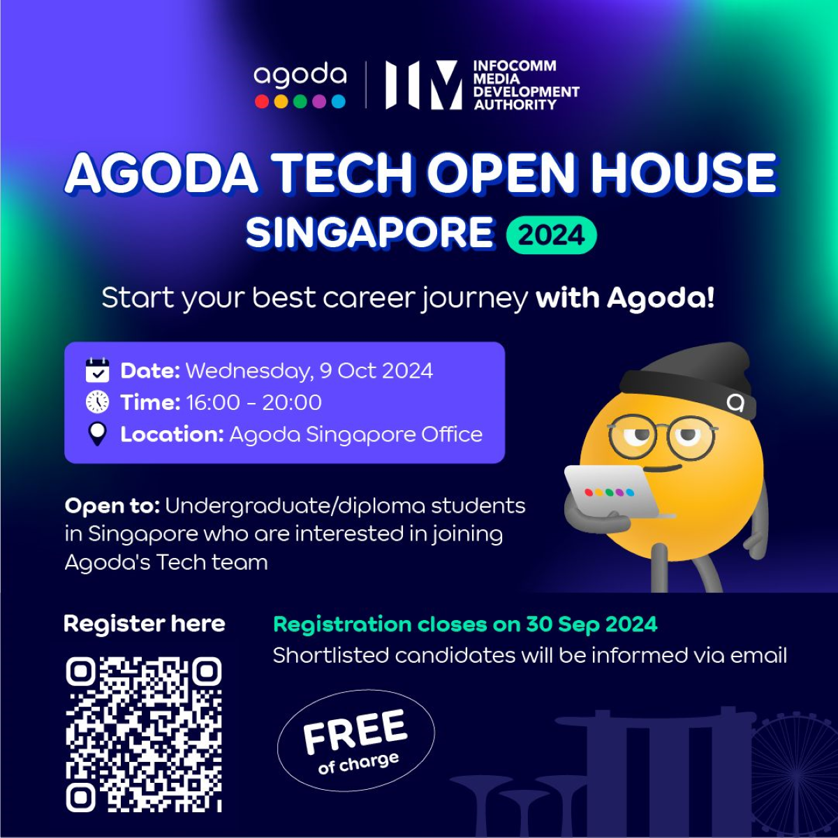 Agoda Tech Open House! EDM image