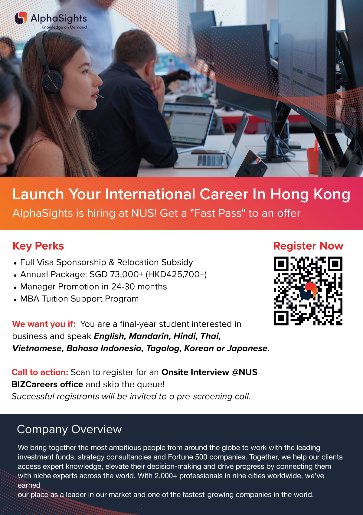 AlphaSights_Launch Your International Career In Hong Kong EDM image