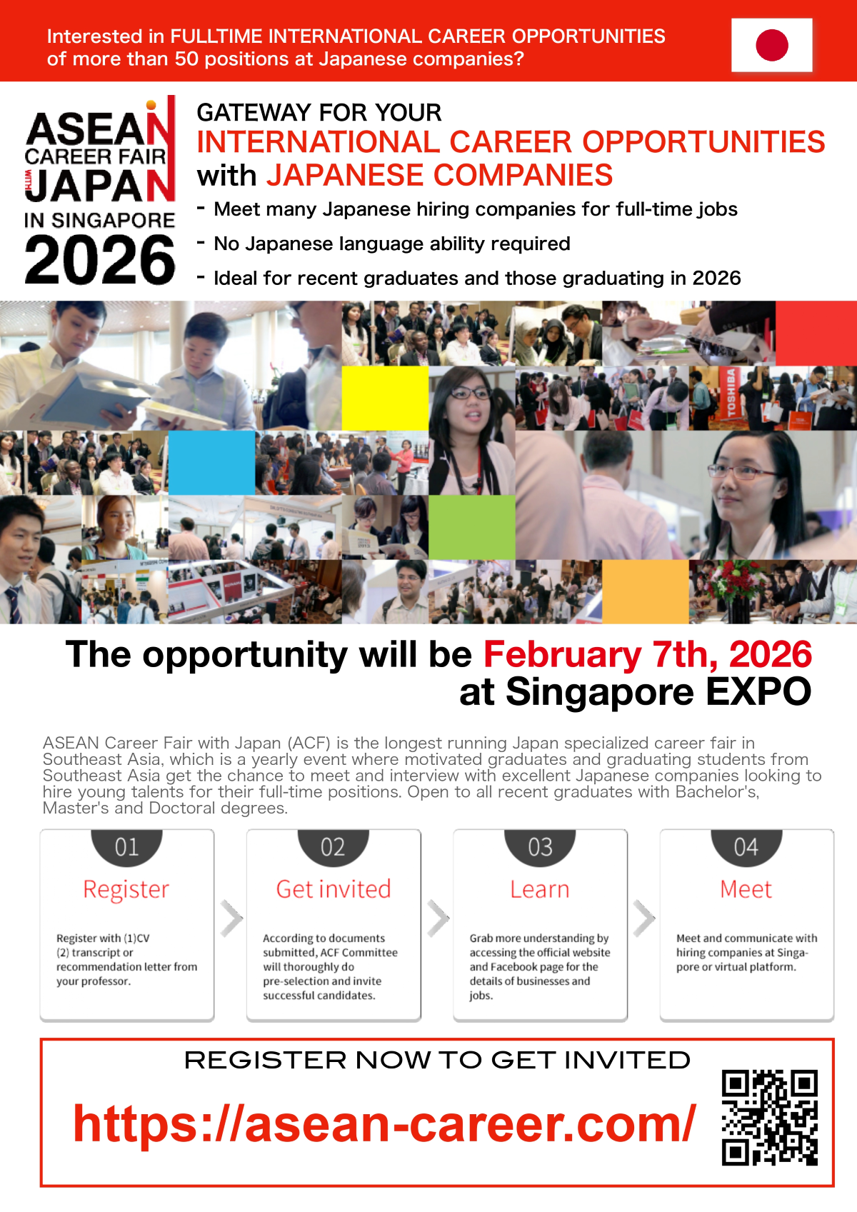 ASEAN Career Fair with Japan 2026 EDM image