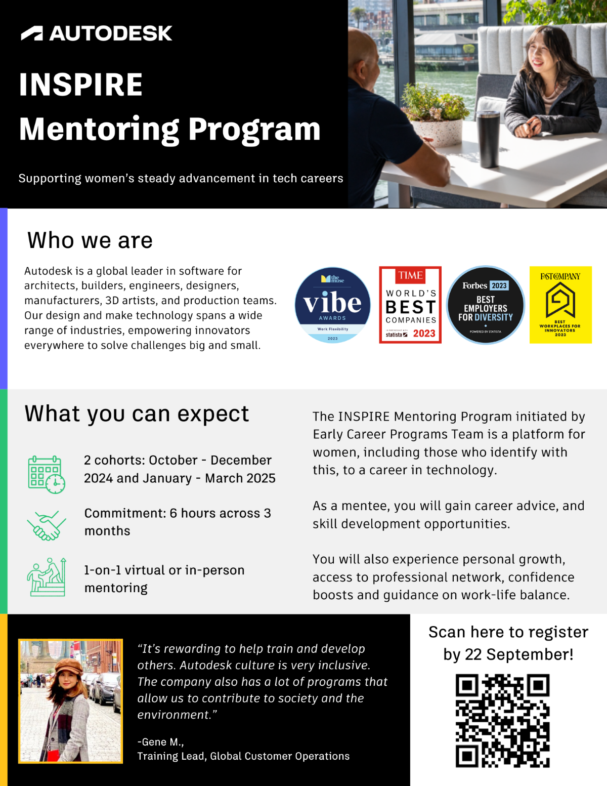 Autodesk INSPIRE Mentoring Program EDM image