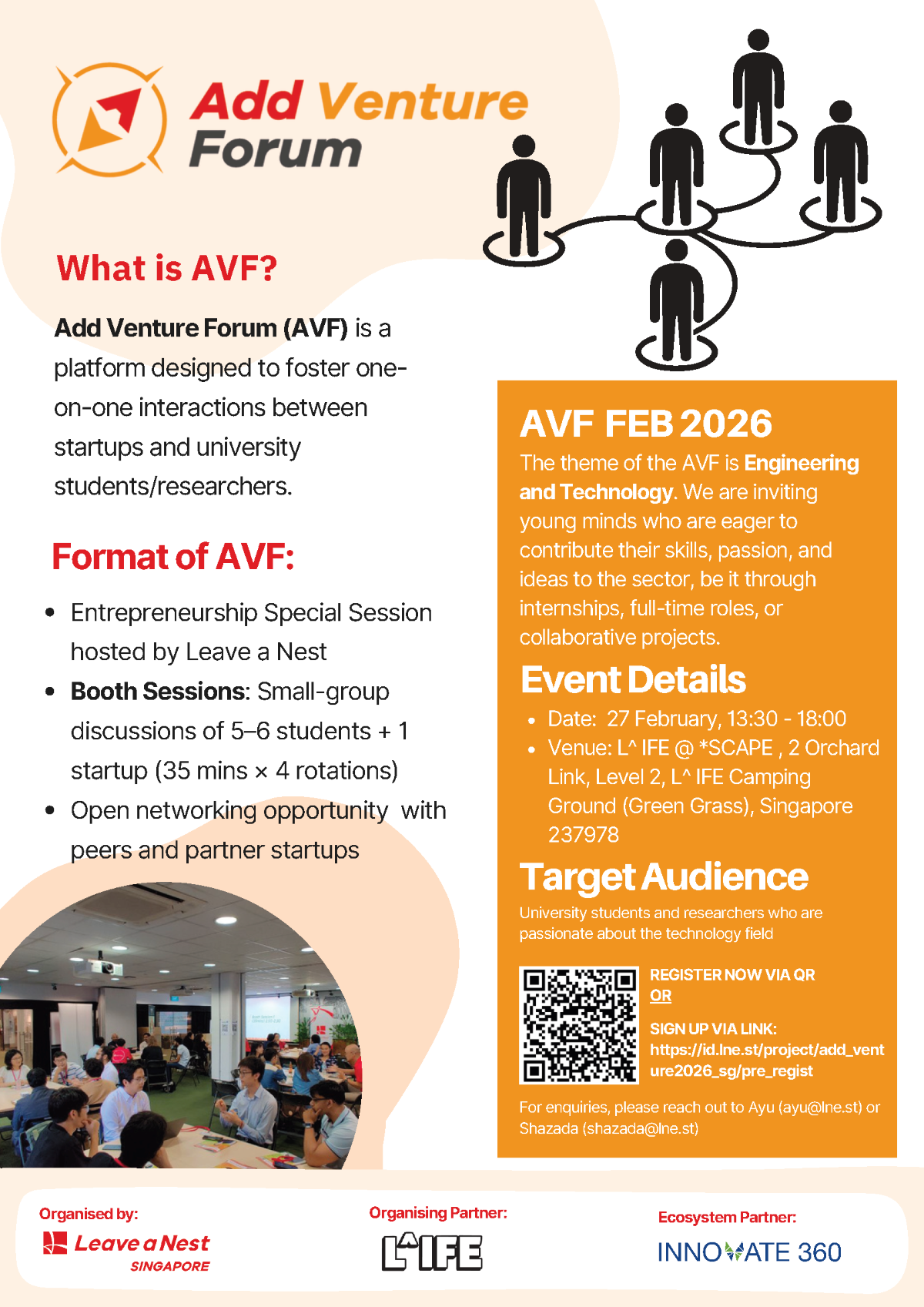 Add Venture Forum (AVF) EDM image