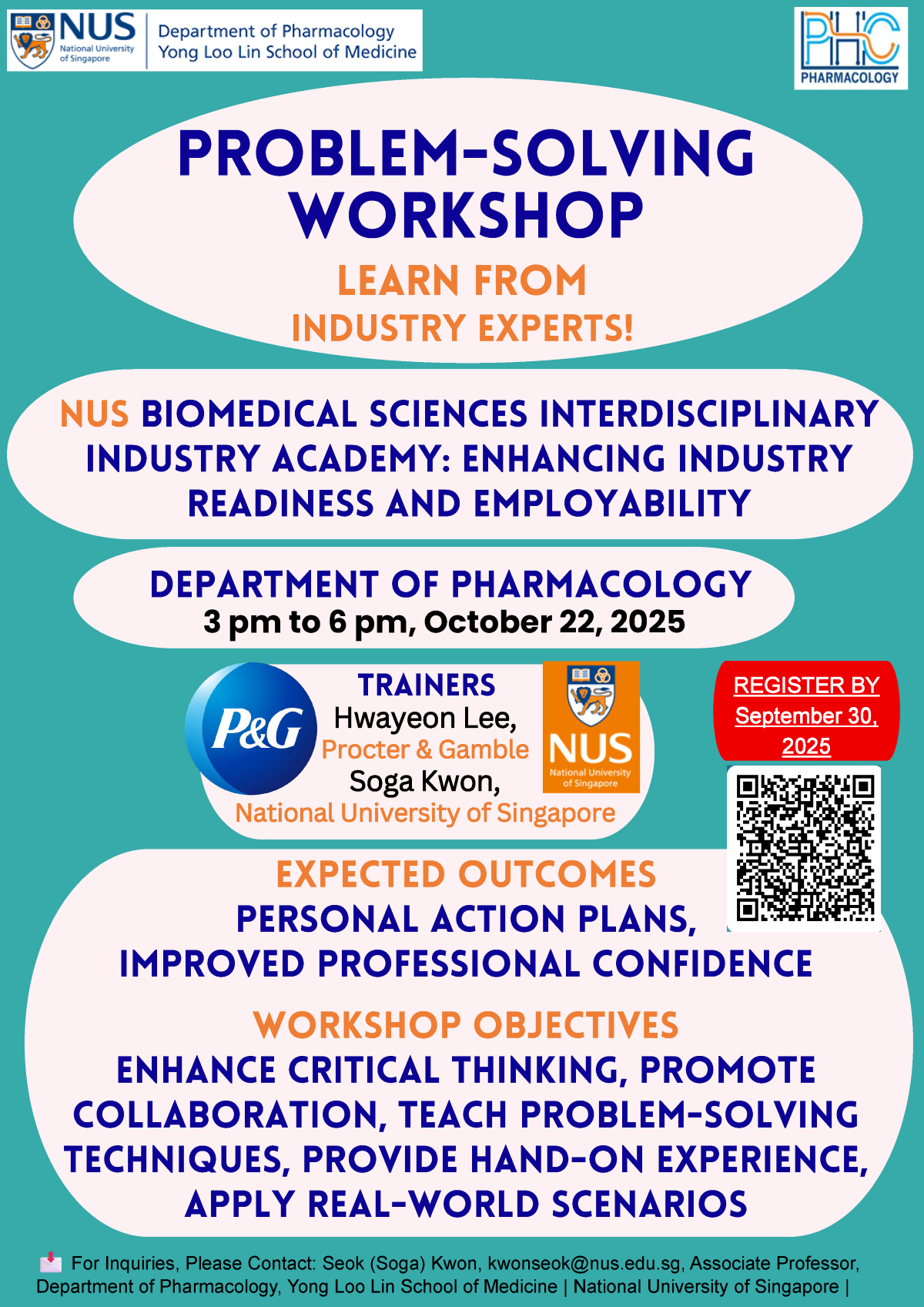 NUS Biomedical Sciences Interdisciplinary Industry Academy: Enhancing Industry Readiness and Employability EDM image