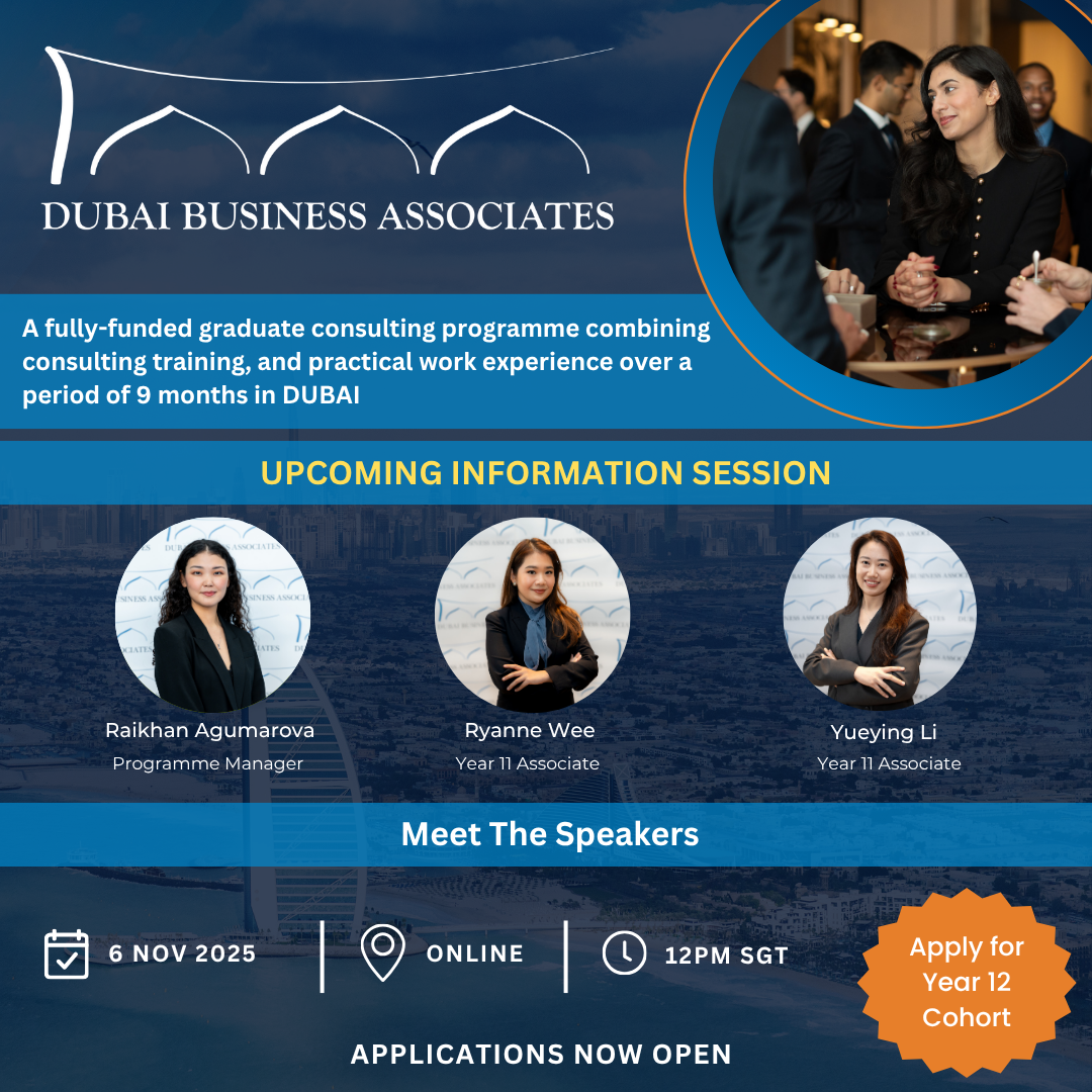 Dubai Business Associate (DBA) Programme - Info Session EDM image