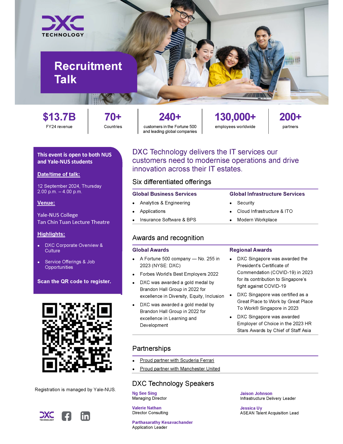 DXC Technology Recruitment Talk   EDM image