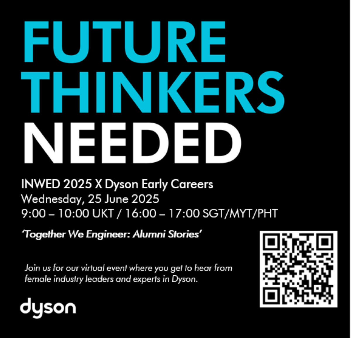 Dyson INWED Global Panel Session 2025 EDM image