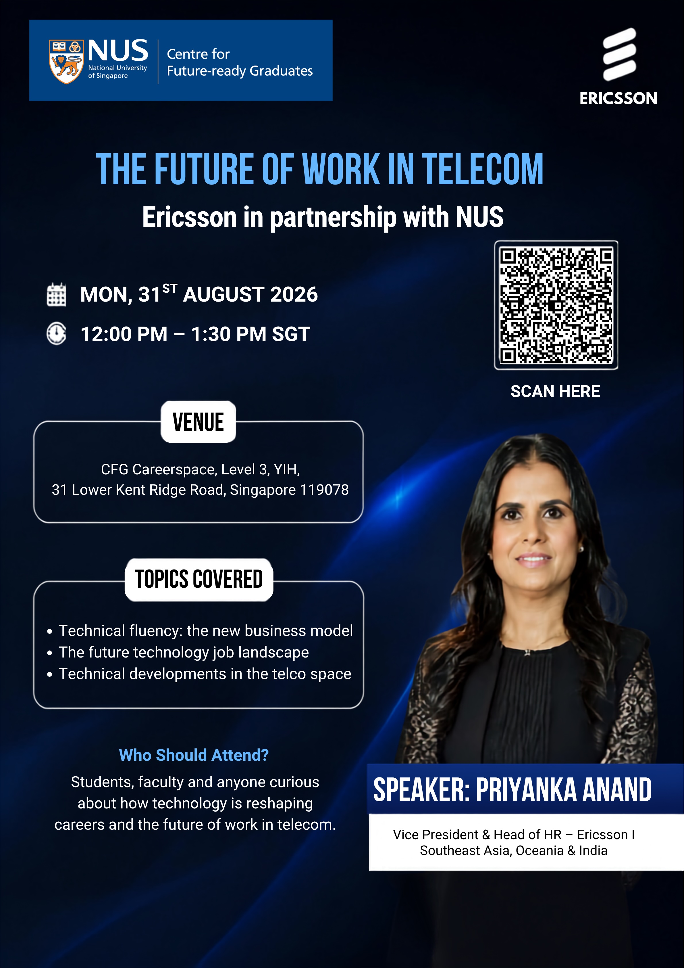 The Future of Work in Telecom, presented by Ericsson EDM image