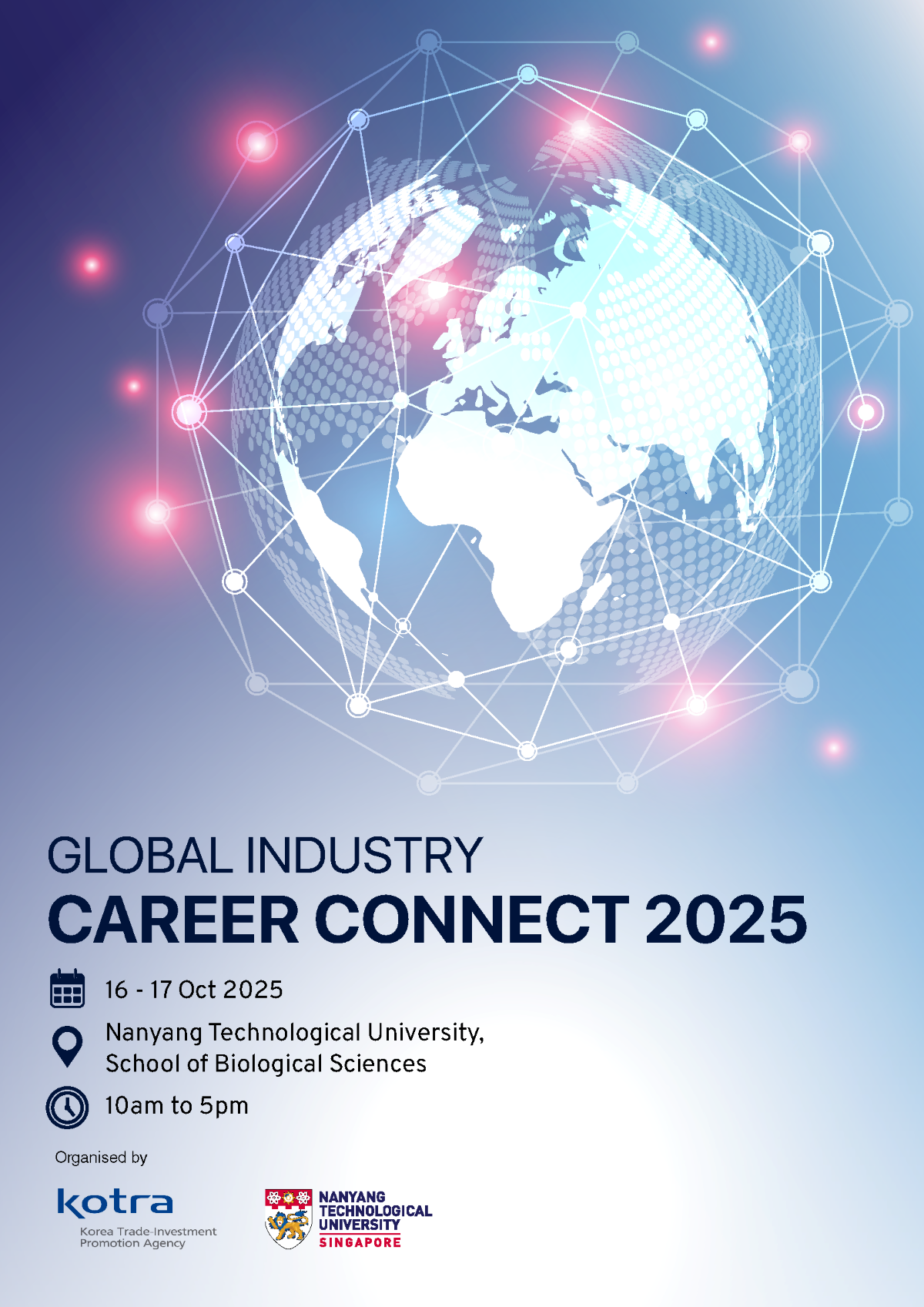 Global Industry Career Connect 2025 Korea-Singapore Job Fair EDM image