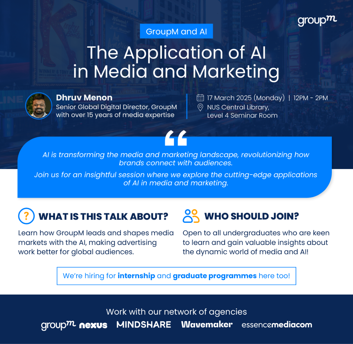 GroupM and AI: The Application of AI in Media and Marketing EDM image