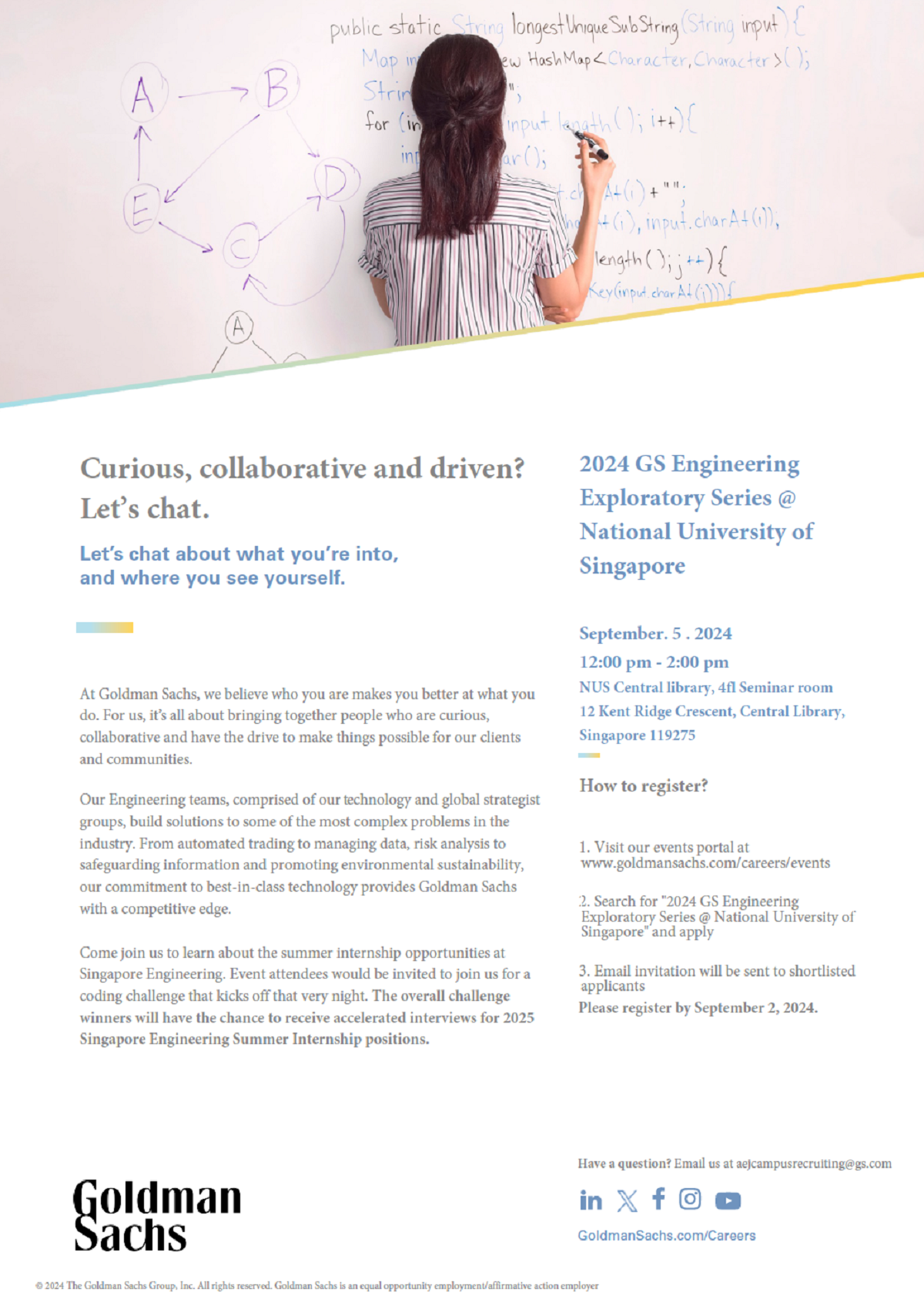 2024 GS Engineering Exploratory Series @ National University of Singapore  EDM image