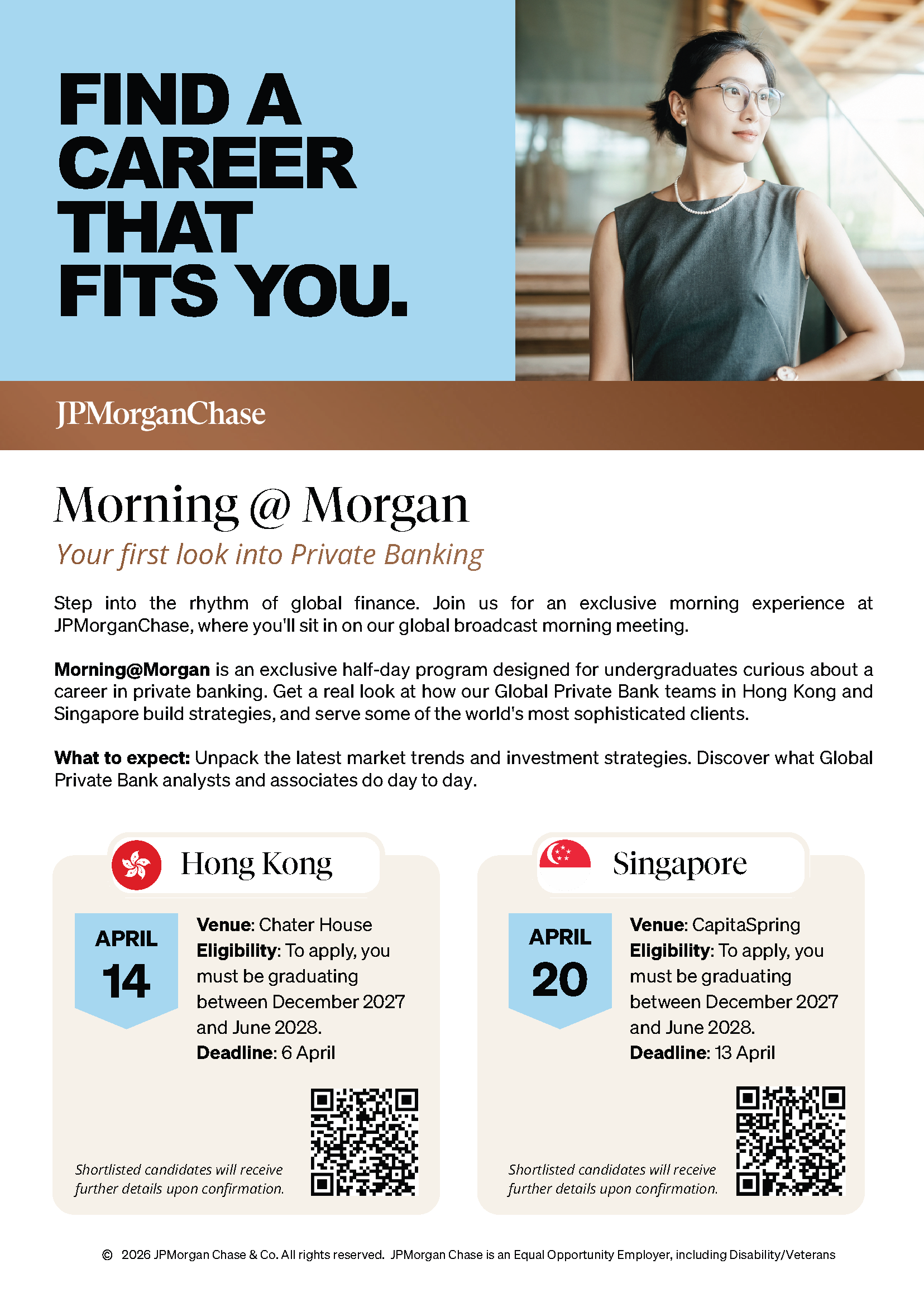 JPMorganChase: Morning @ Morgan | Asset & Wealth Management  EDM image
