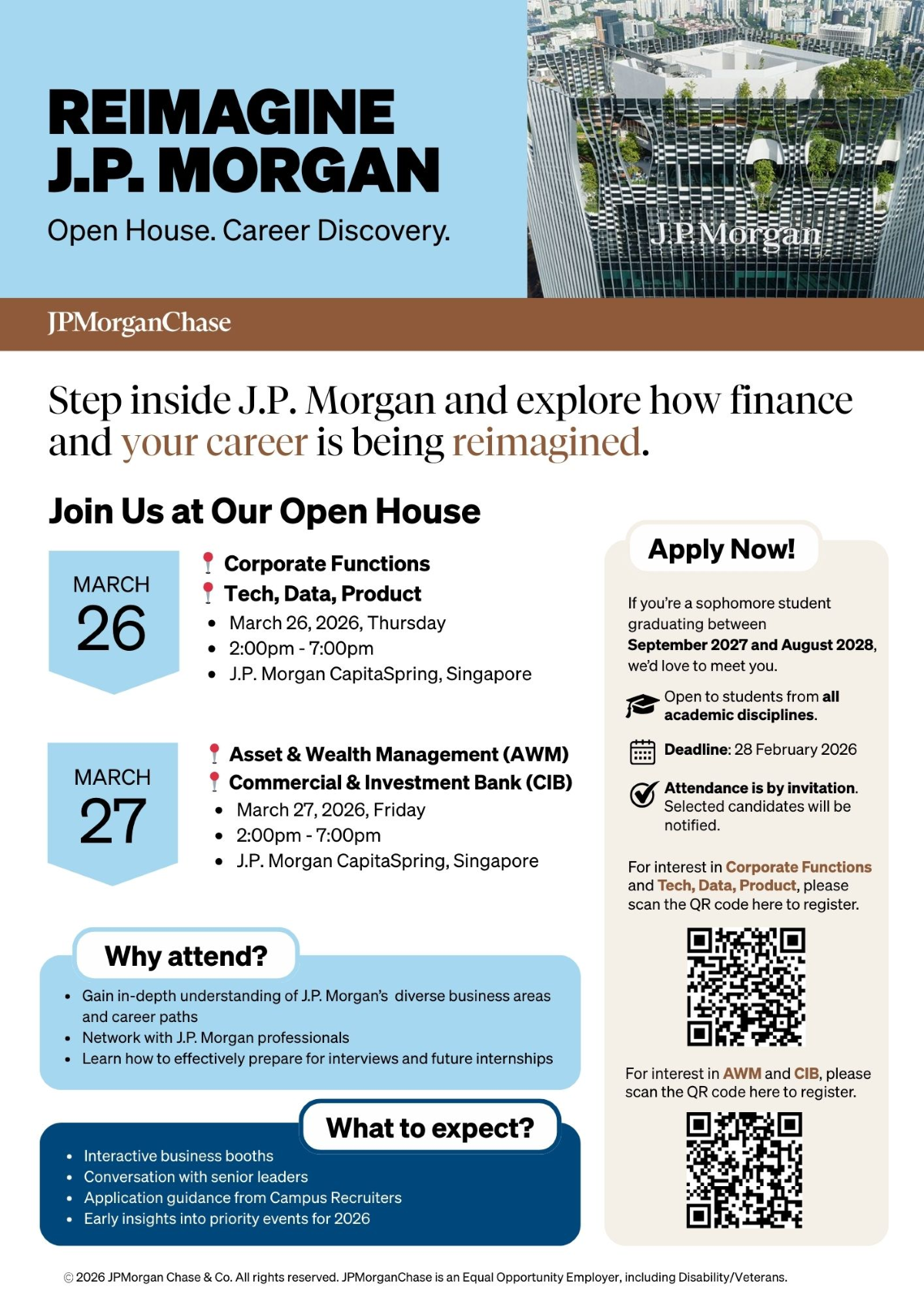 Reimagine J.P. Morgan - Open House EDM image