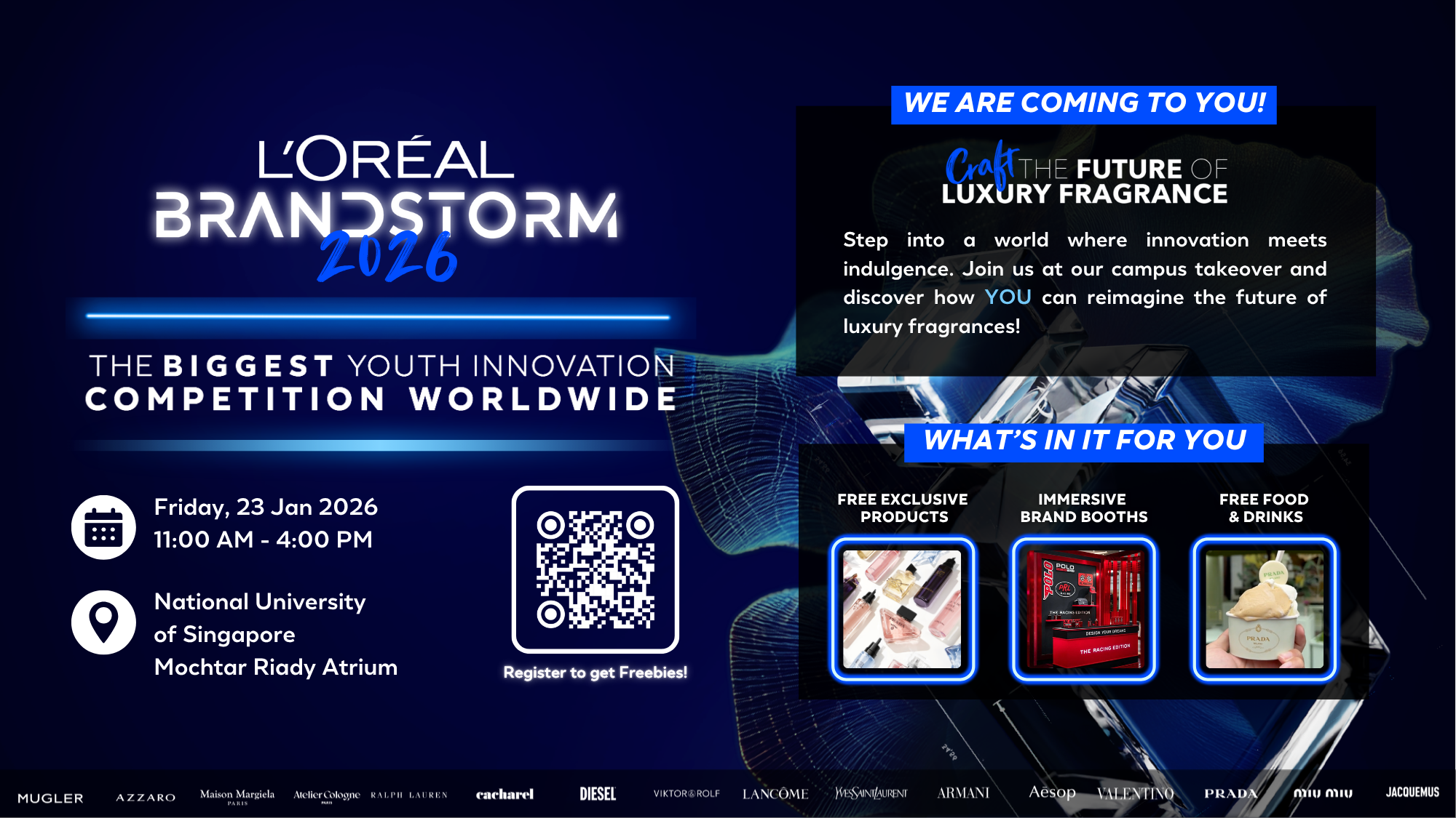 L'Oréal Brandstorm 2026 Campus Takeover EDM image