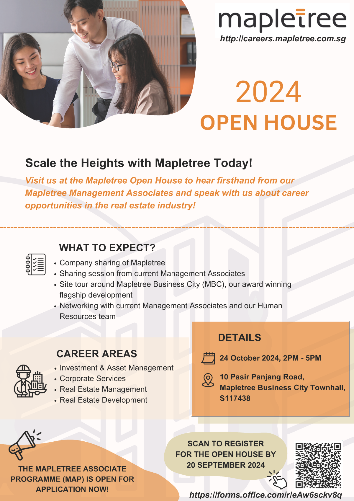 Mapletree Open House 2024 EDM image