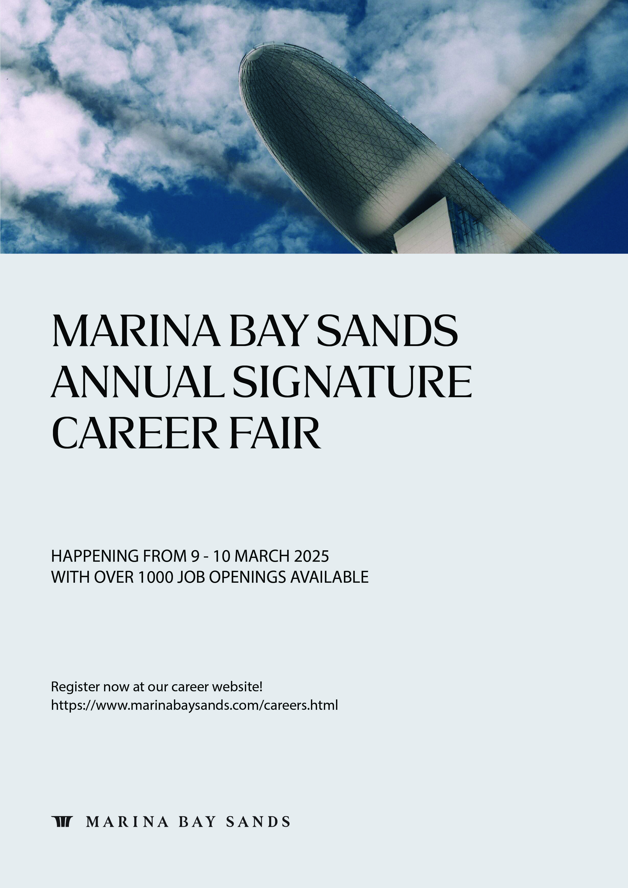 Marina Bay Sands Annual Signature Career Fair 2025 EDM image