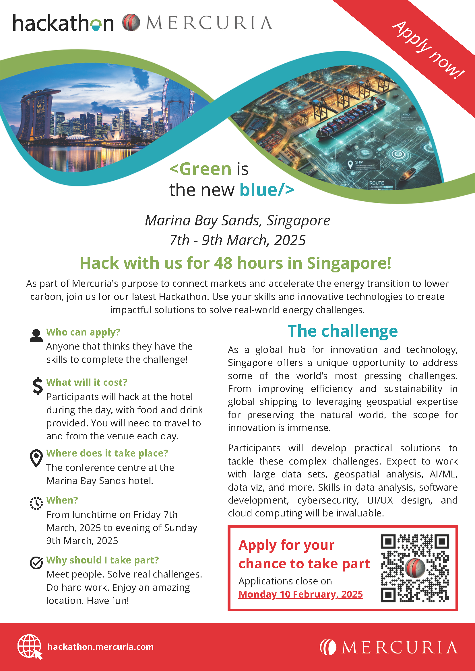 Hackathon Challenge 2025 - Mercuria  EDM image