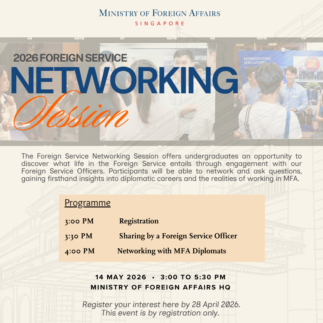 MFA's Foreign Service Networking Session 2026 EDM image