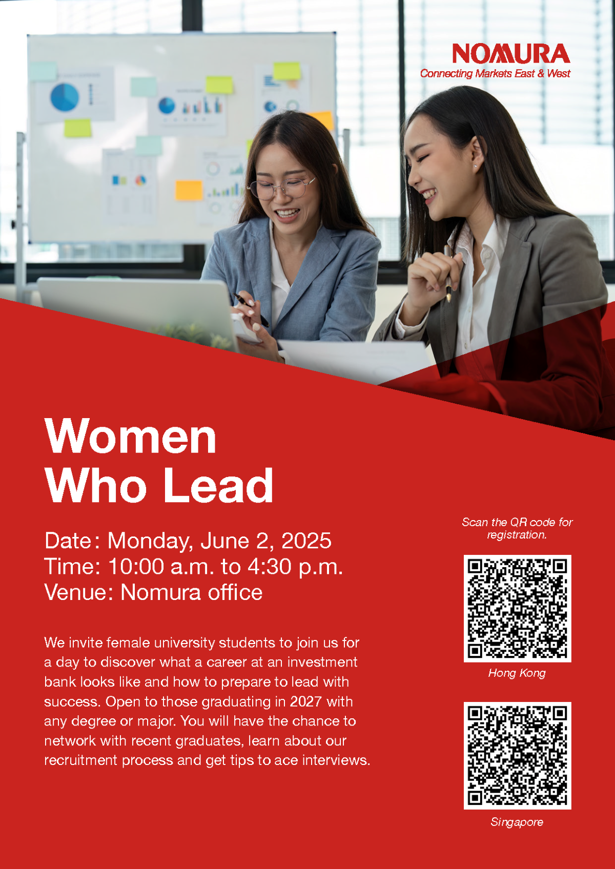 Women Who Lead - Singapore EDM image