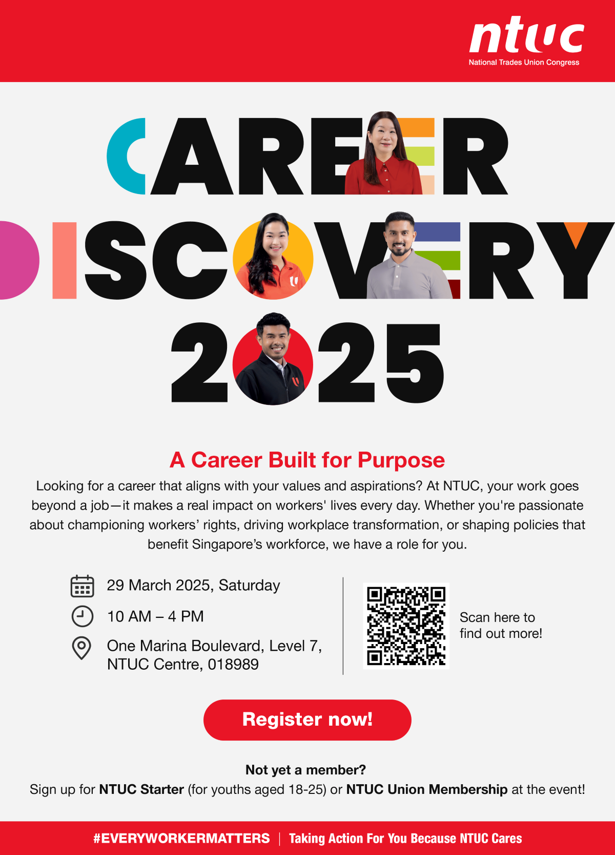 NTUC Discovery 2025 EDM image