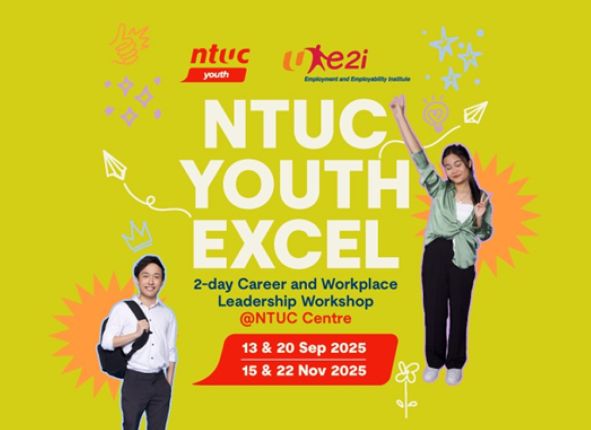 NTUC Youth EXCEL  EDM image