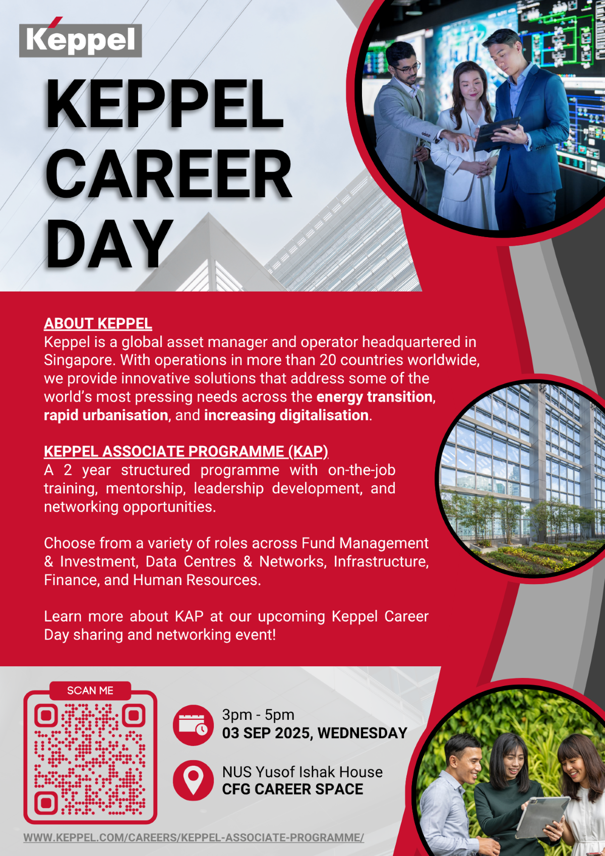 Keppel Career Day EDM image