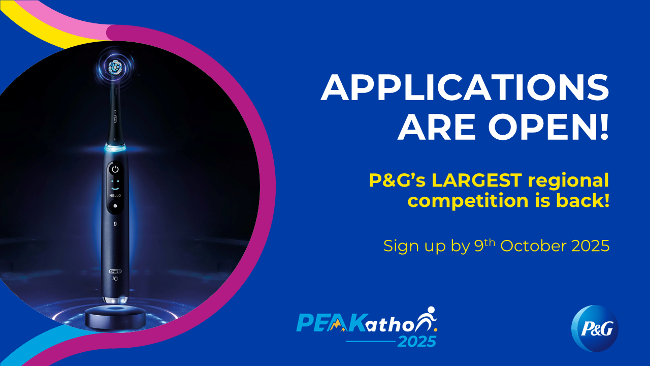 P&G PEAKathon 2025 EDM image