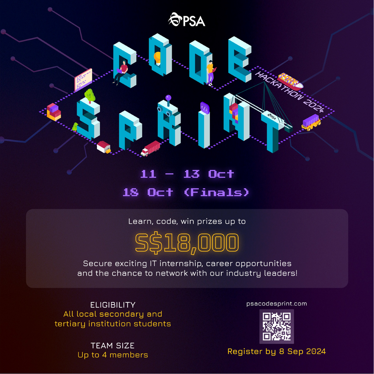 PSA Code Sprint 2024 EDM image