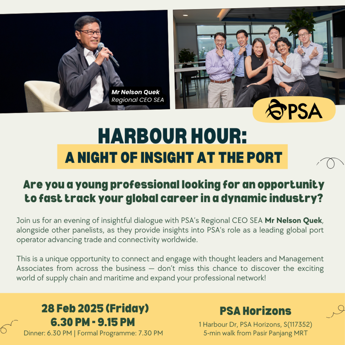 Harbour Hour: A Night of Insight at the Port EDM image