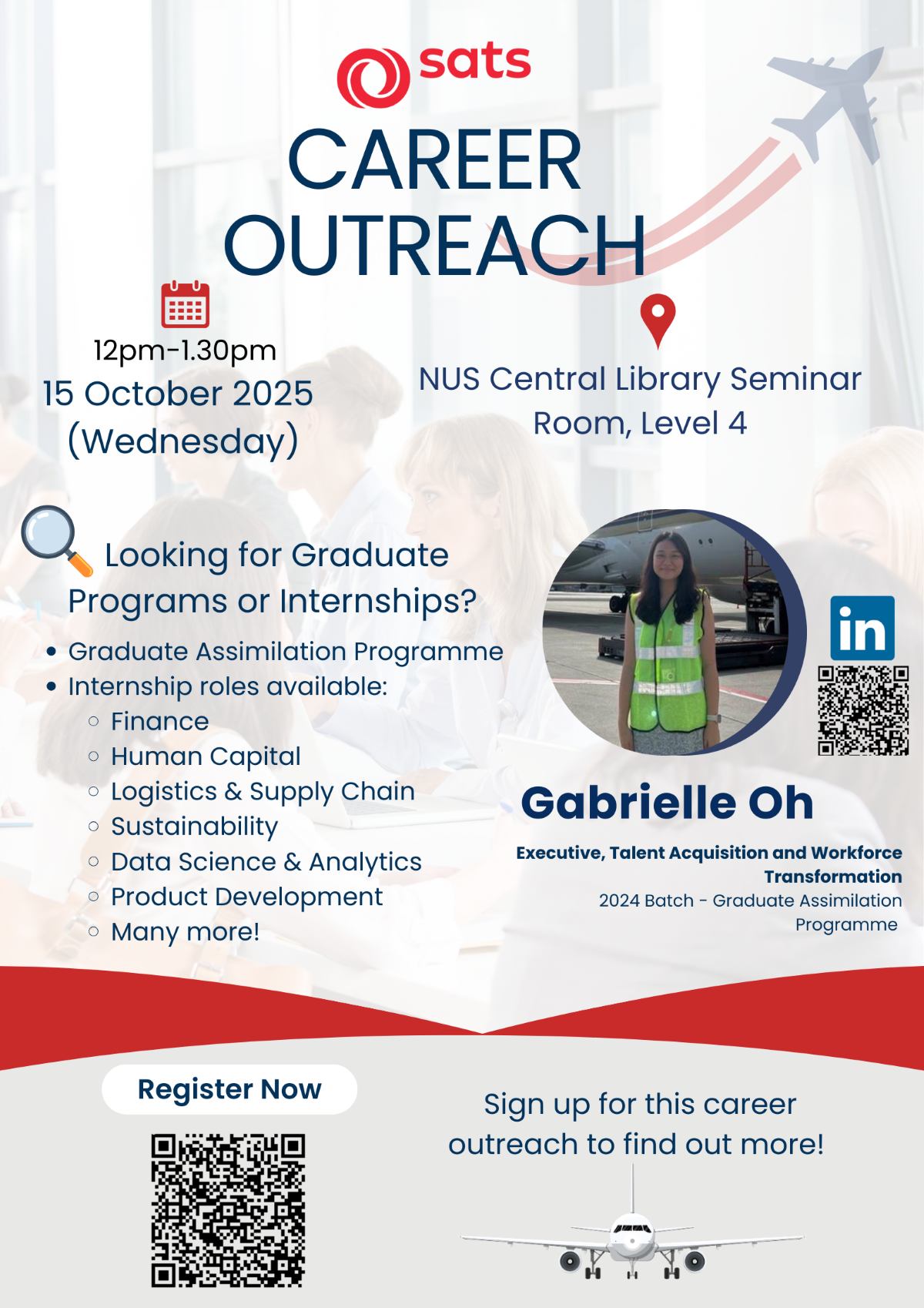 SATS Recruitment Talk EDM image