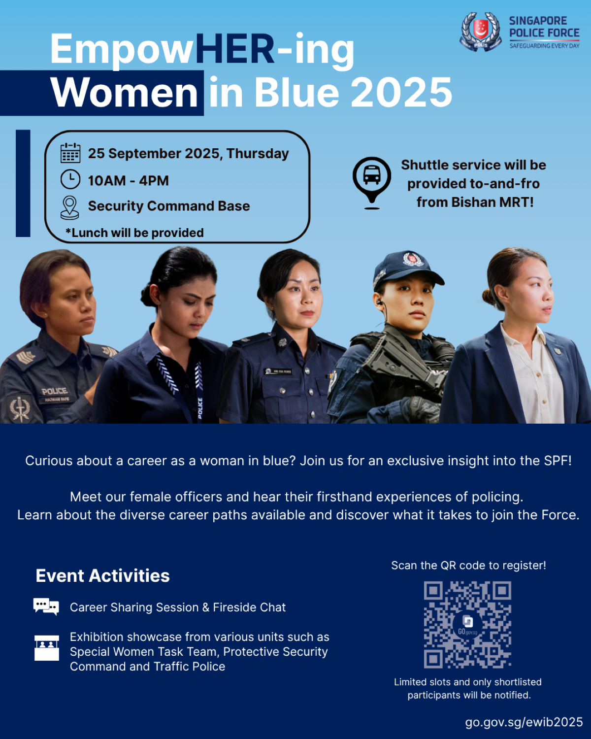 EmpowHER-ing Women In Blue 2025  EDM image