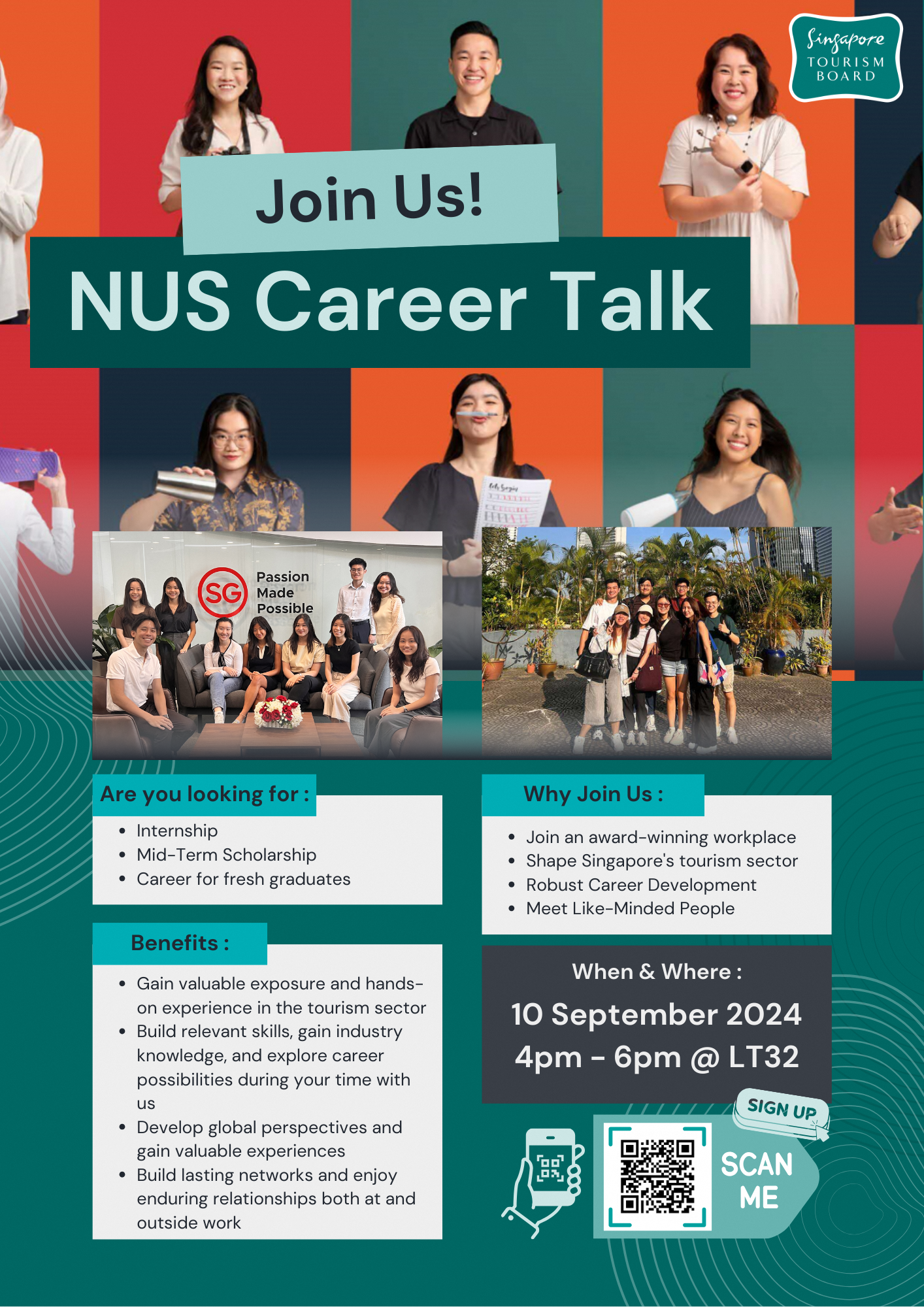 STB NUS Career Talk  EDM image