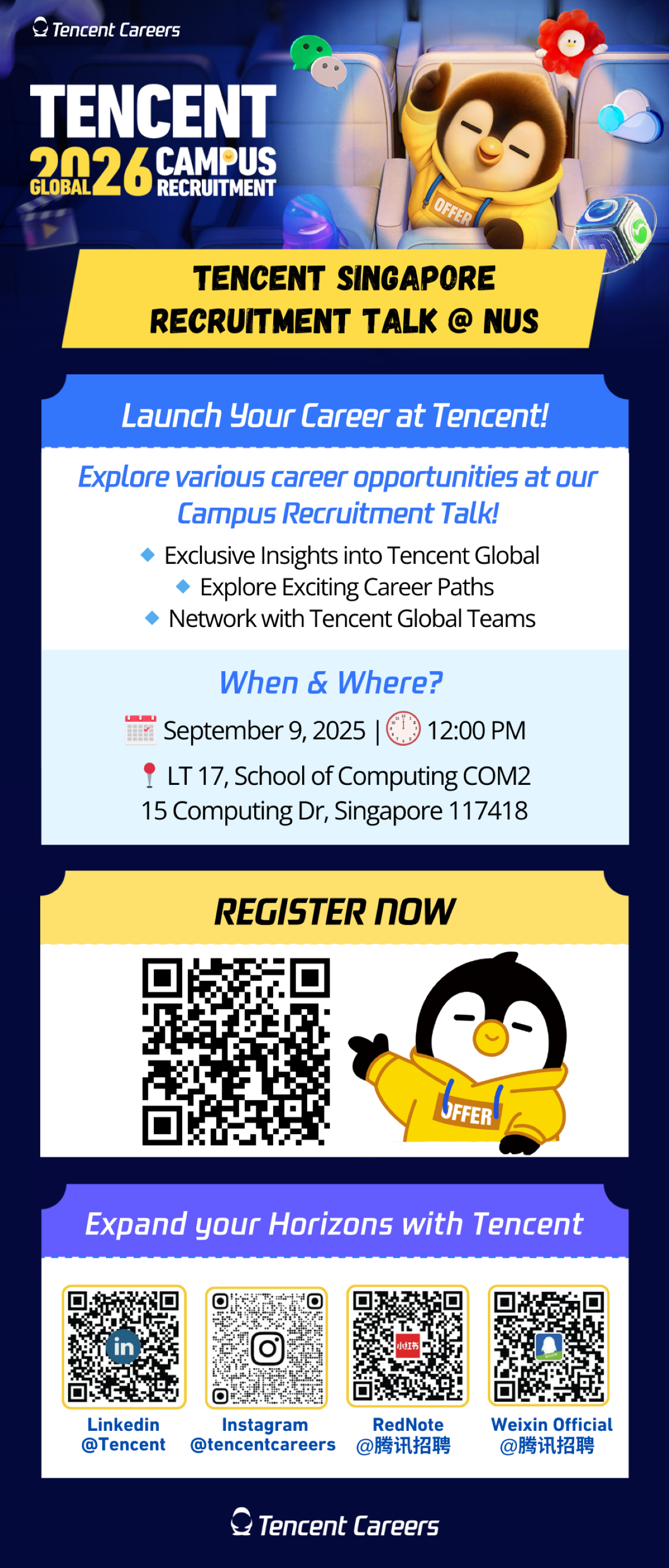 Tencent 2026 Global Campus Recruitment EDM image