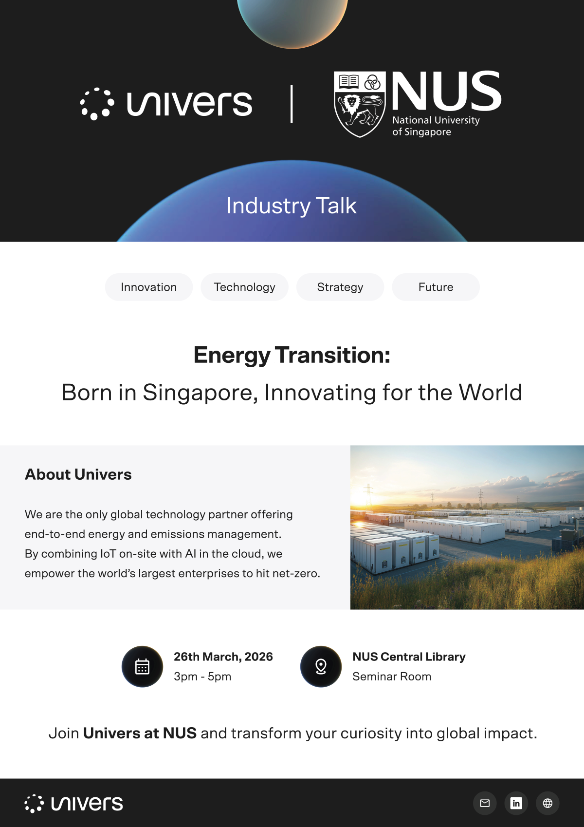 Build the Future of AI & Energy with Univers EDM image