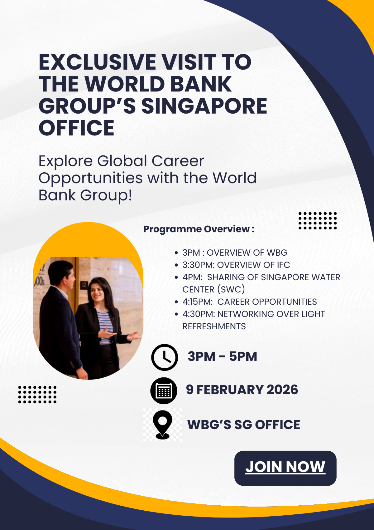 Explore Global Career Opportunities with the World Bank Group EDM image