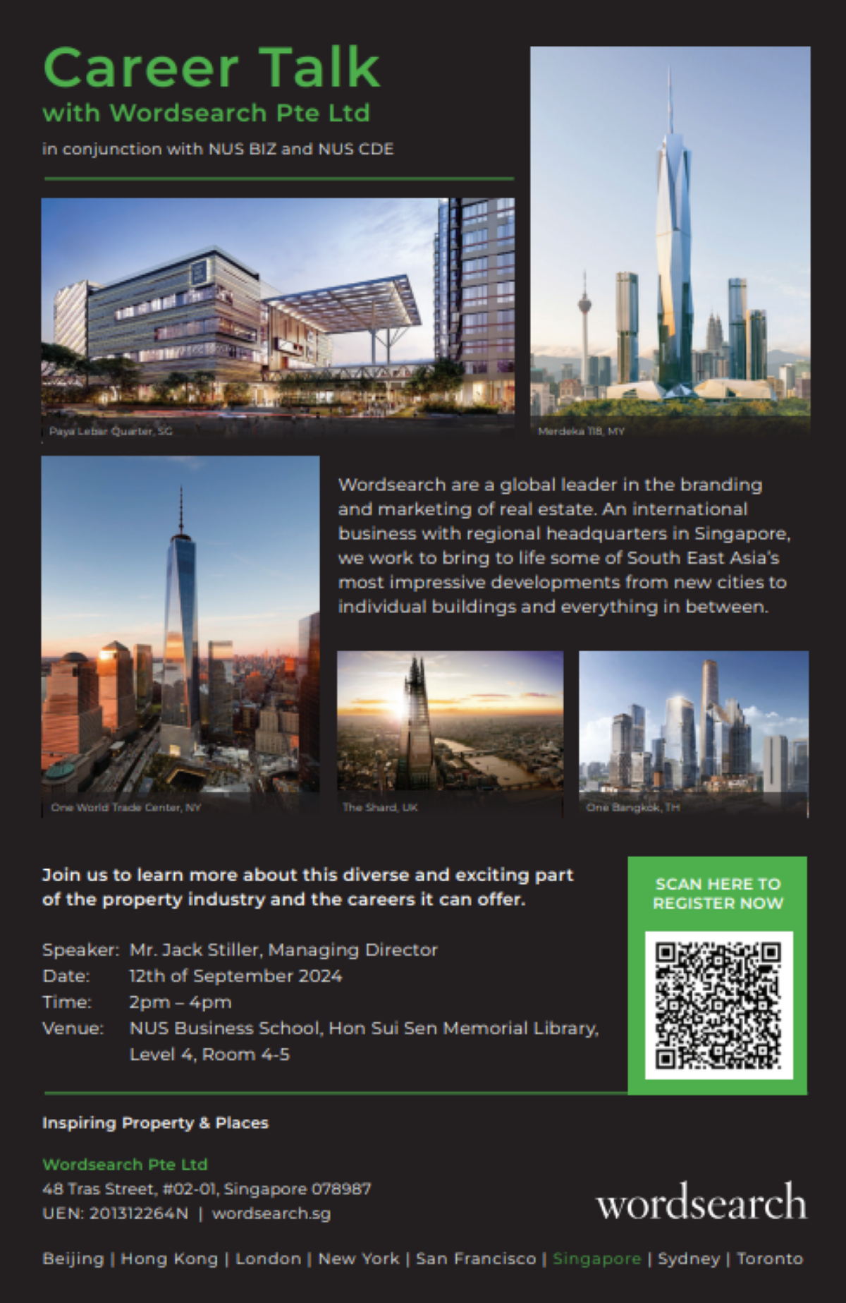 Career Talk with Wordsearch 2024 EDM image