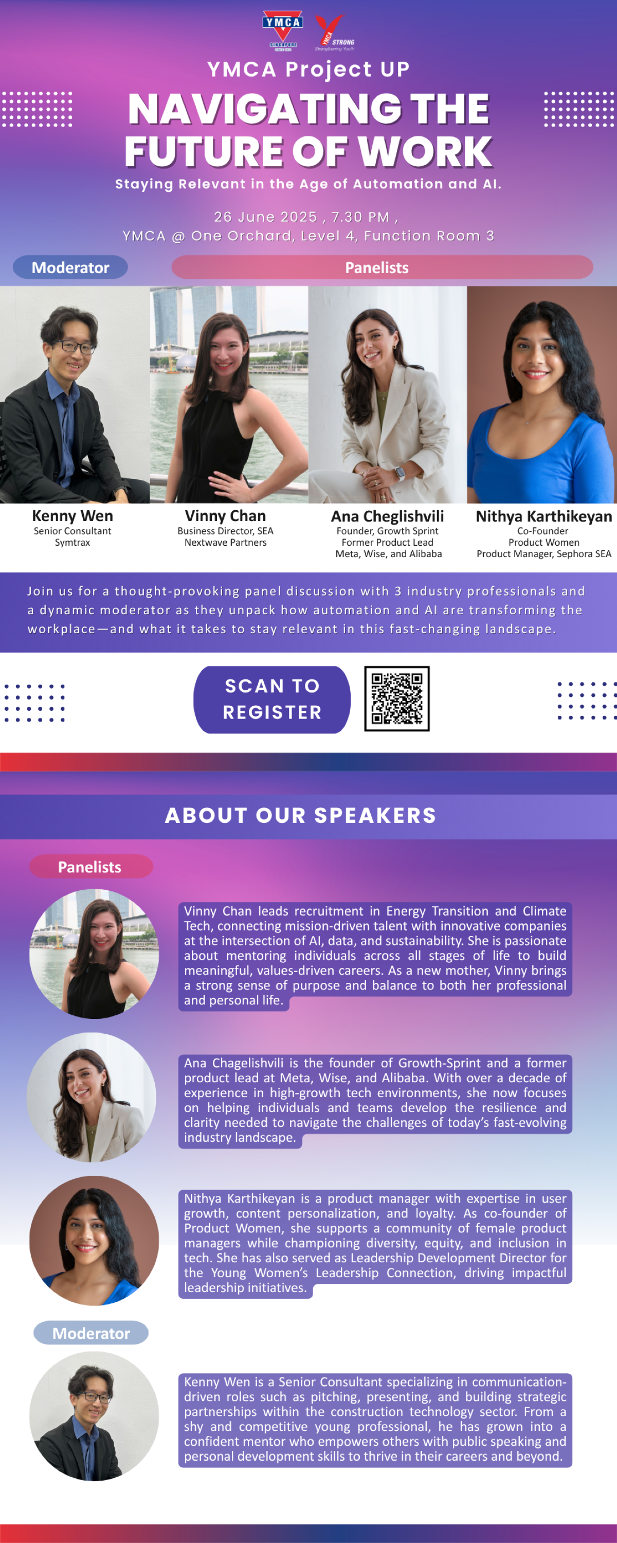 YMCA - Navigating the Future of Work: Staying Relevant in the Age of Automation and AI EDM image