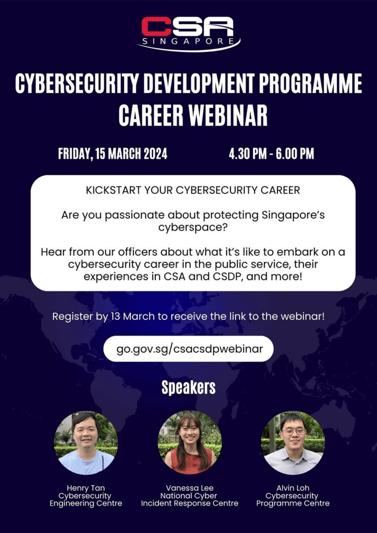 CSA CSDP Career Webinar EDM image