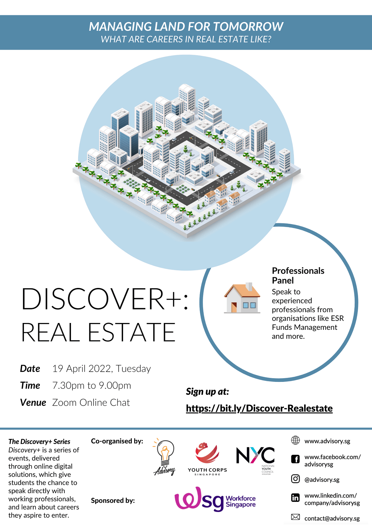 Discover+ Real Estate NUS Centre for Futureready Graduates