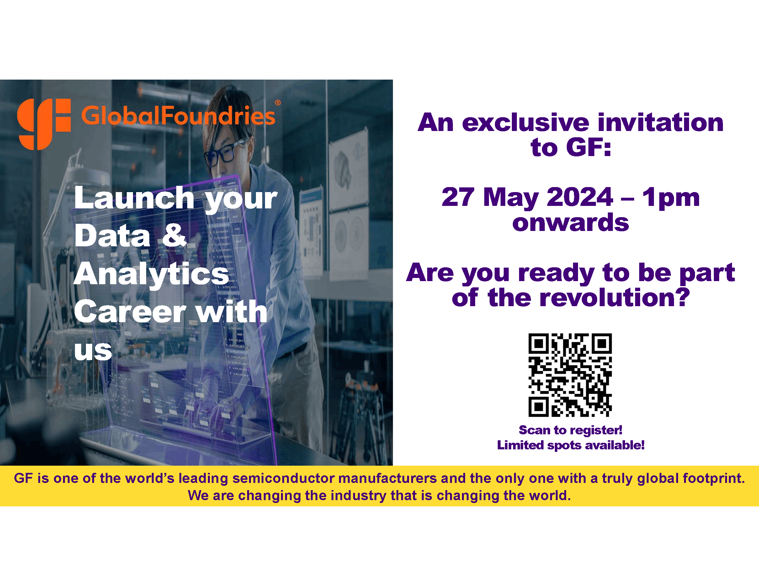 GlobalFoundries Company Visit - Digital Manufacturing insights (27 May 2024) EDM image