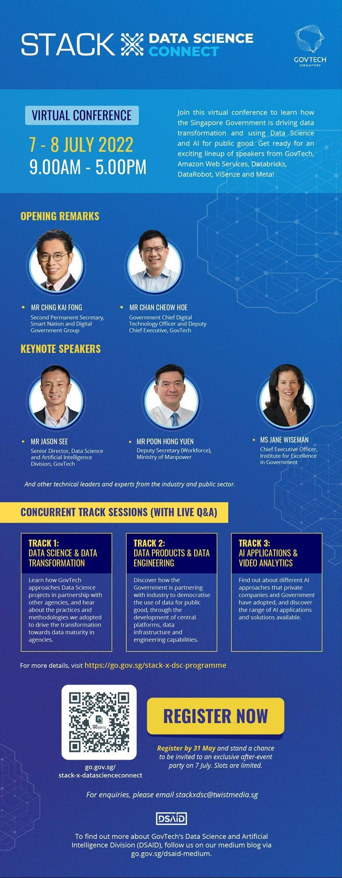 STACKX Data Science Conference NUS Centre for Futureready Graduates