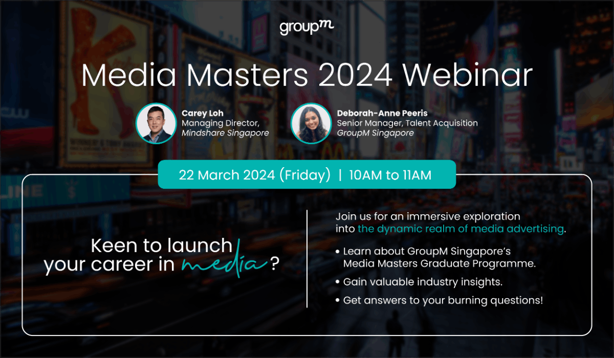 GroupM Media Masters Webinar 2024 EDM image