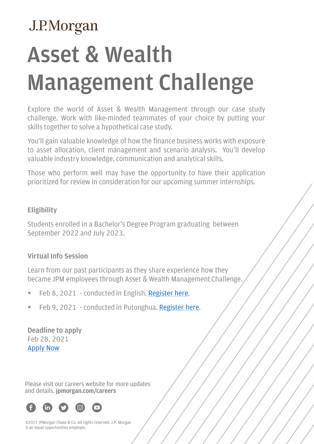 Asset & Wealth Management Challenge NUS Centre for Futureready Graduates