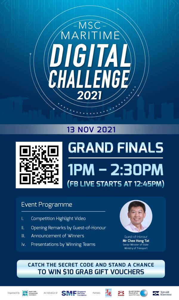MSC Maritime Digital Challenge 2021 NUS Centre for Futureready Graduates