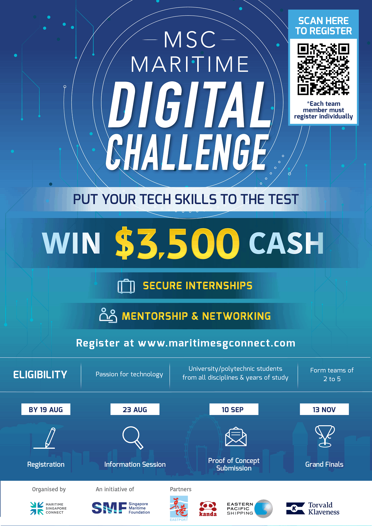 MSC Maritime Digital Challenge NUS Centre for Futureready Graduates